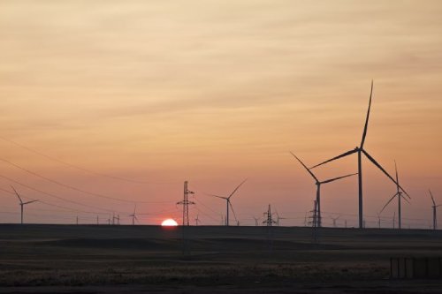 内蒙古巴彦淖尔市乌拉特中旗甘其毛都风电场